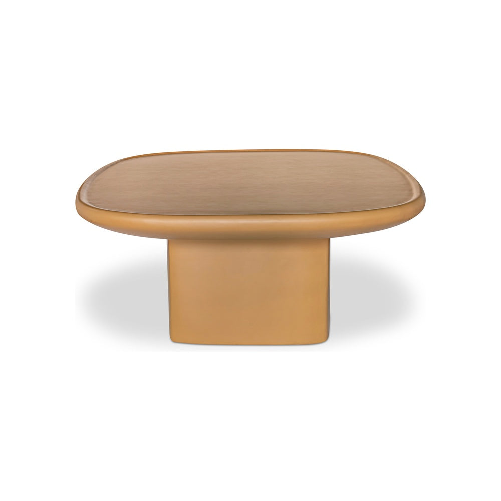 Manny Outdoor Coffee Table Furniture - Outdoor Coffee Tables Moe's Furniture Yellow