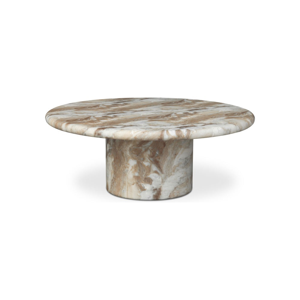 Freida Outdoor Coffee Table FURNITURE - outdoor tables Moe's Furniture Brown