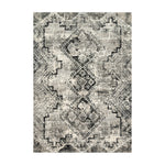 Loloi Viera Grey / Black Rug RUGS - synthetic Loloi 18" x 18"