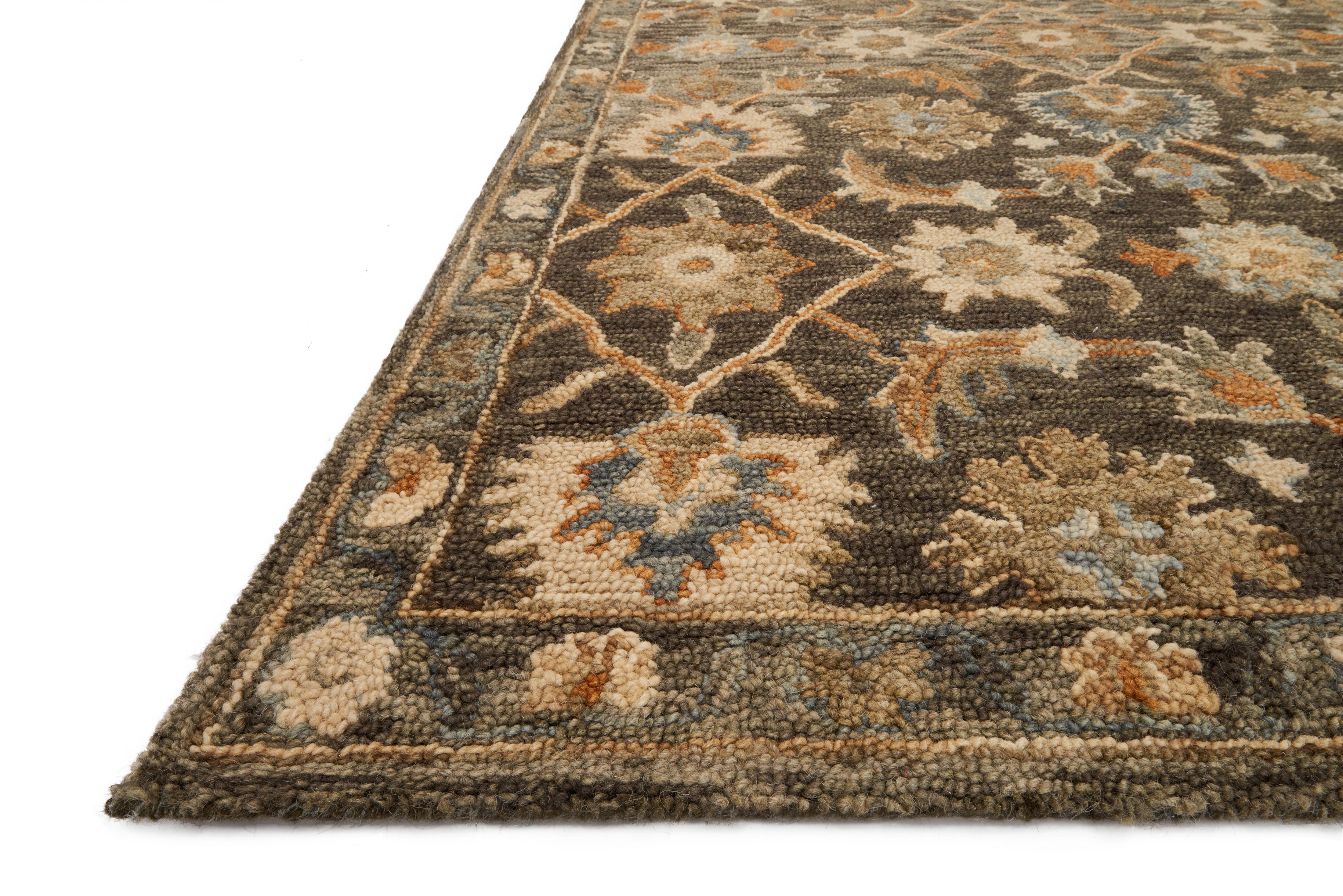 Loloi Victoria Dk Taupe / Multi Rug RUGS - wool Loloi