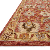 Loloi Victoria Terracotta / Gold Rug RUGS - wool Loloi