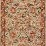 Loloi Victoria Slate / Terracotta Rug RUGS - wool Loloi