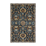 Loloi Victoria Denim / Multi Rug RUGS - wool Loloi 18" x 18"