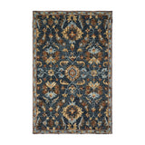 Loloi Victoria Denim / Multi Rug RUGS - wool Loloi 18" x 18"