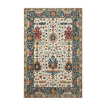 Loloi Victoria Ivory / Sky Runner Rug RUGS - wool Loloi 2'6" x 7'6"