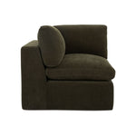 Catis Corner Chair FURNITURE - accent chair Moe's Furniture Dark Green