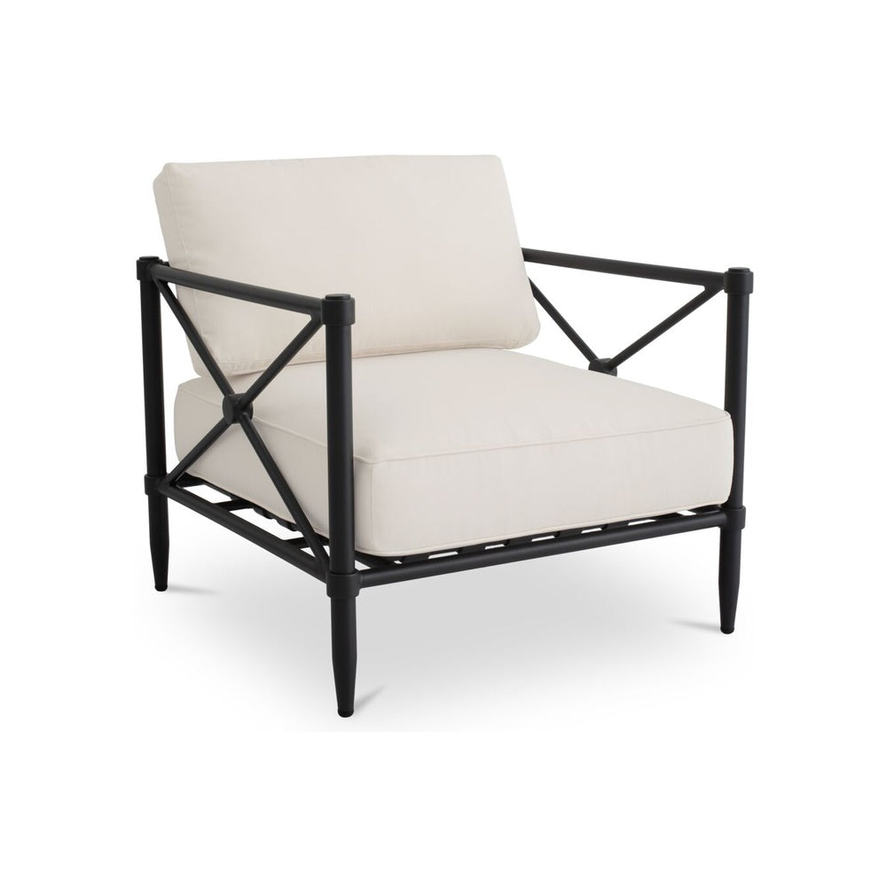 Willa Outdoor Accent Chair FURNITURE - outdoor chairs Moe's Furniture Cream
