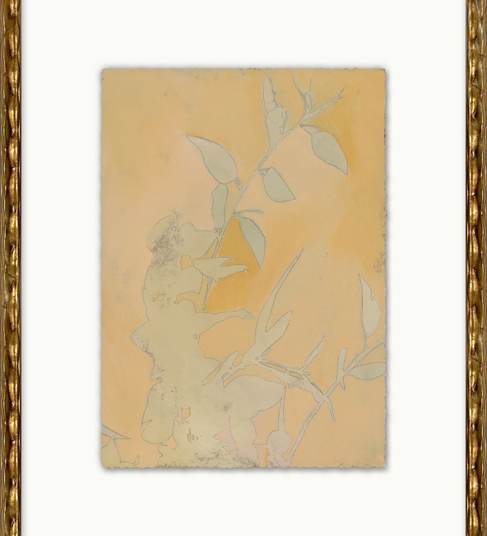 "Botanical Whisper" Framed Art Print – view 2
