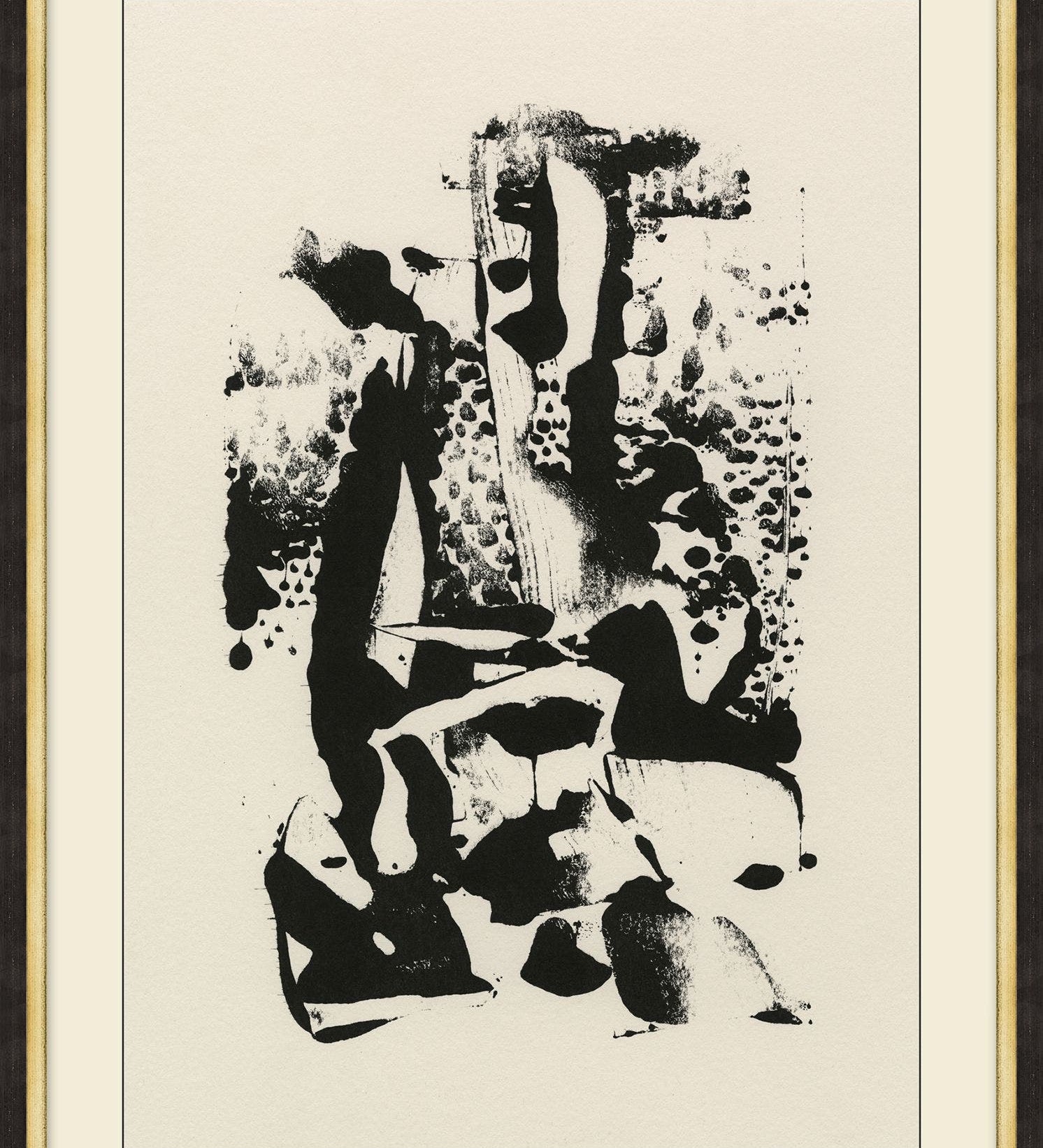"Bold Gestures in Ink" Framed Art Print – view 2