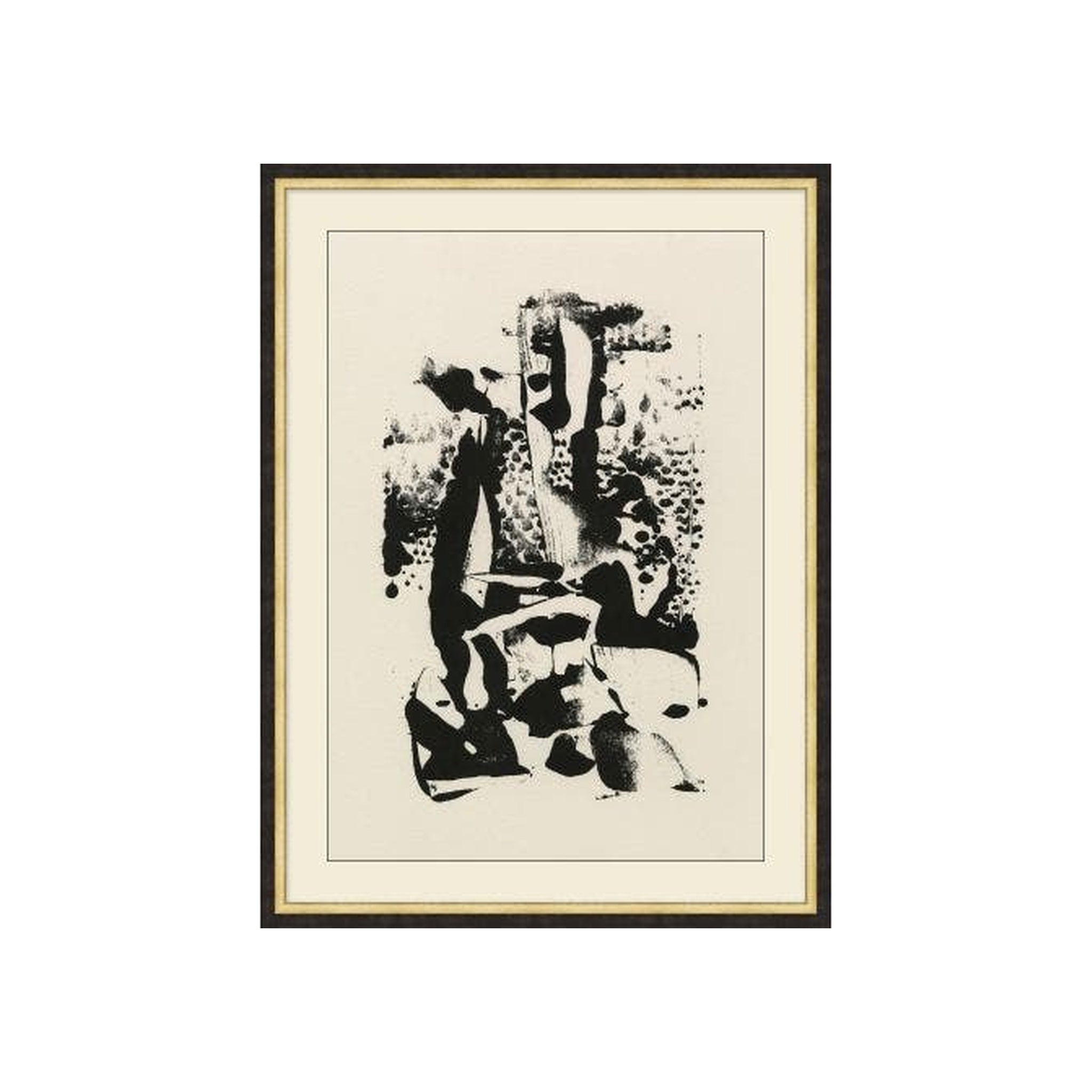 "Bold Gestures in Ink" Framed Art Print