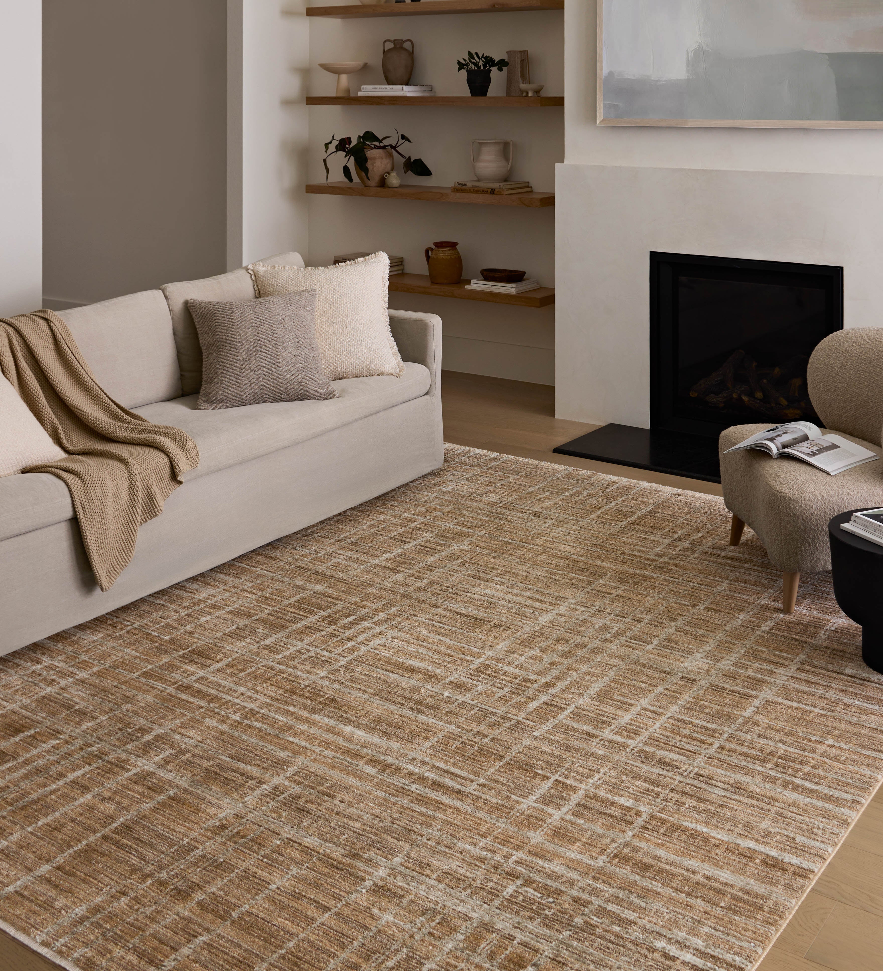 Loloi Wade Clay / Silver Rug