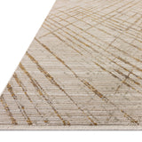 Loloi Wade Beige / Gold Runner Rug RUGS - synthetic Loloi