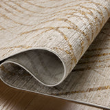 Loloi Wade Beige / Gold Rug RUGS - synthetic Loloi