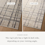 Loloi Wade Beige / Midnight Rug RUGS - synthetic Loloi