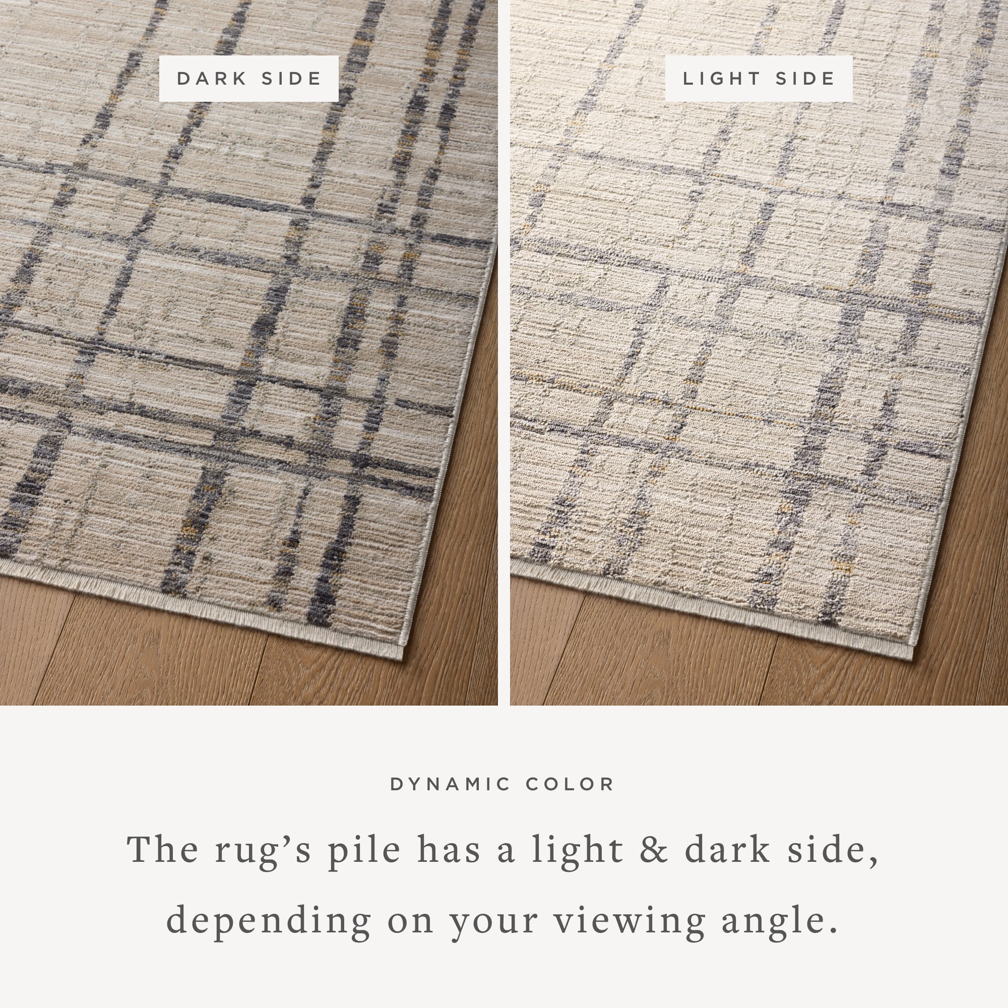Loloi Wade Beige / Midnight Runner Rug RUGS - synthetic Loloi