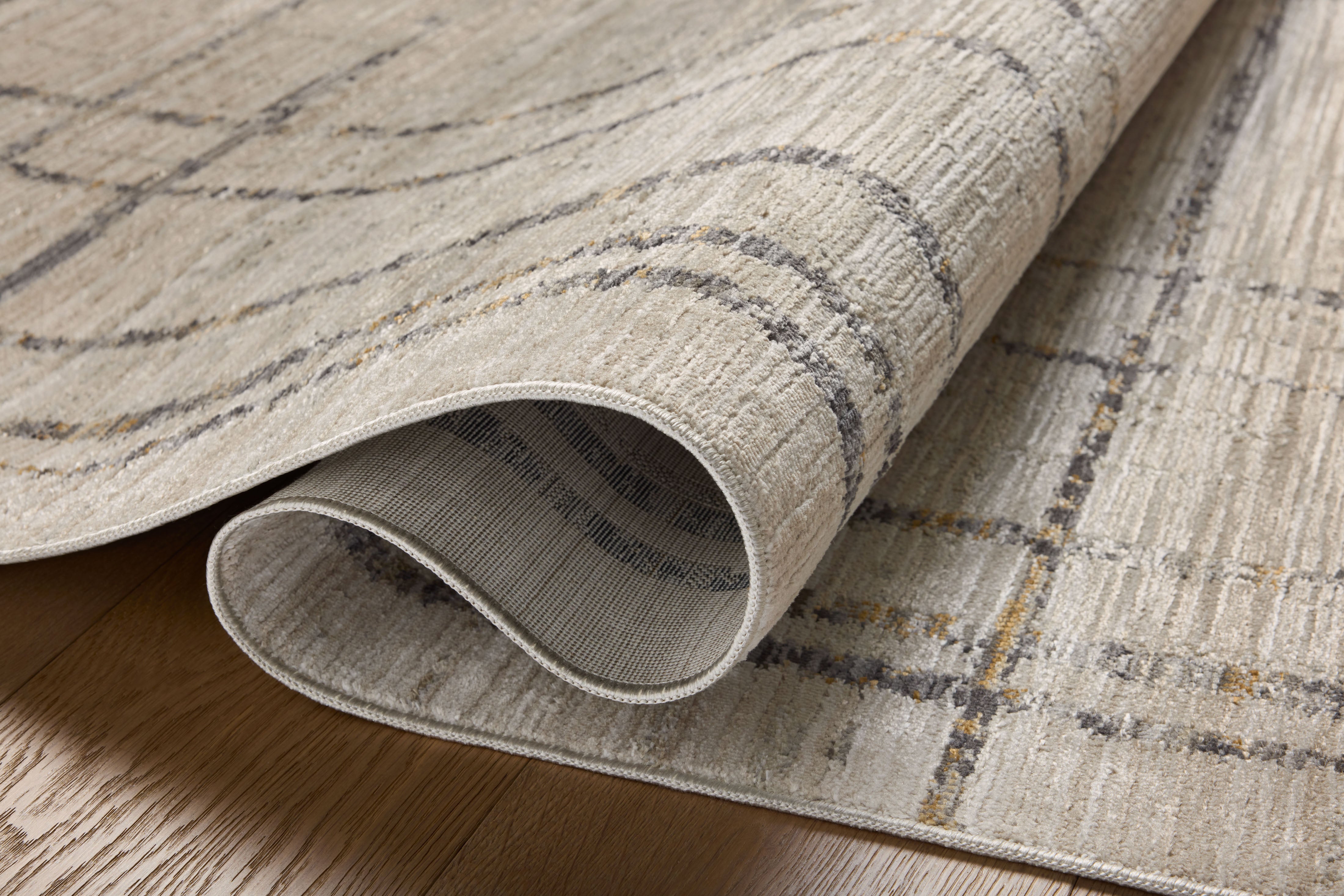 Loloi Wade Beige / Midnight Rug RUGS - synthetic Loloi