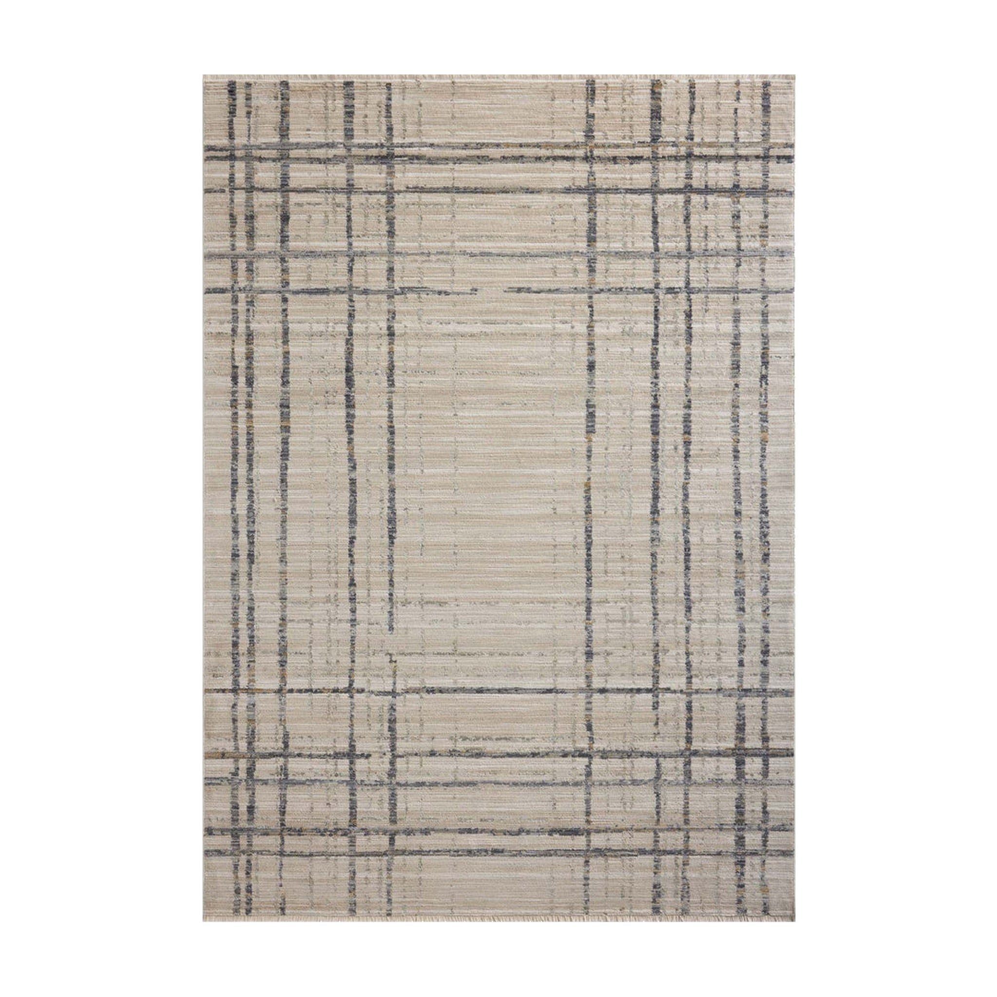 Loloi Wade Beige / Midnight Square Rug RUGS - synthetic Loloi 7'10" x 7'10" Square
