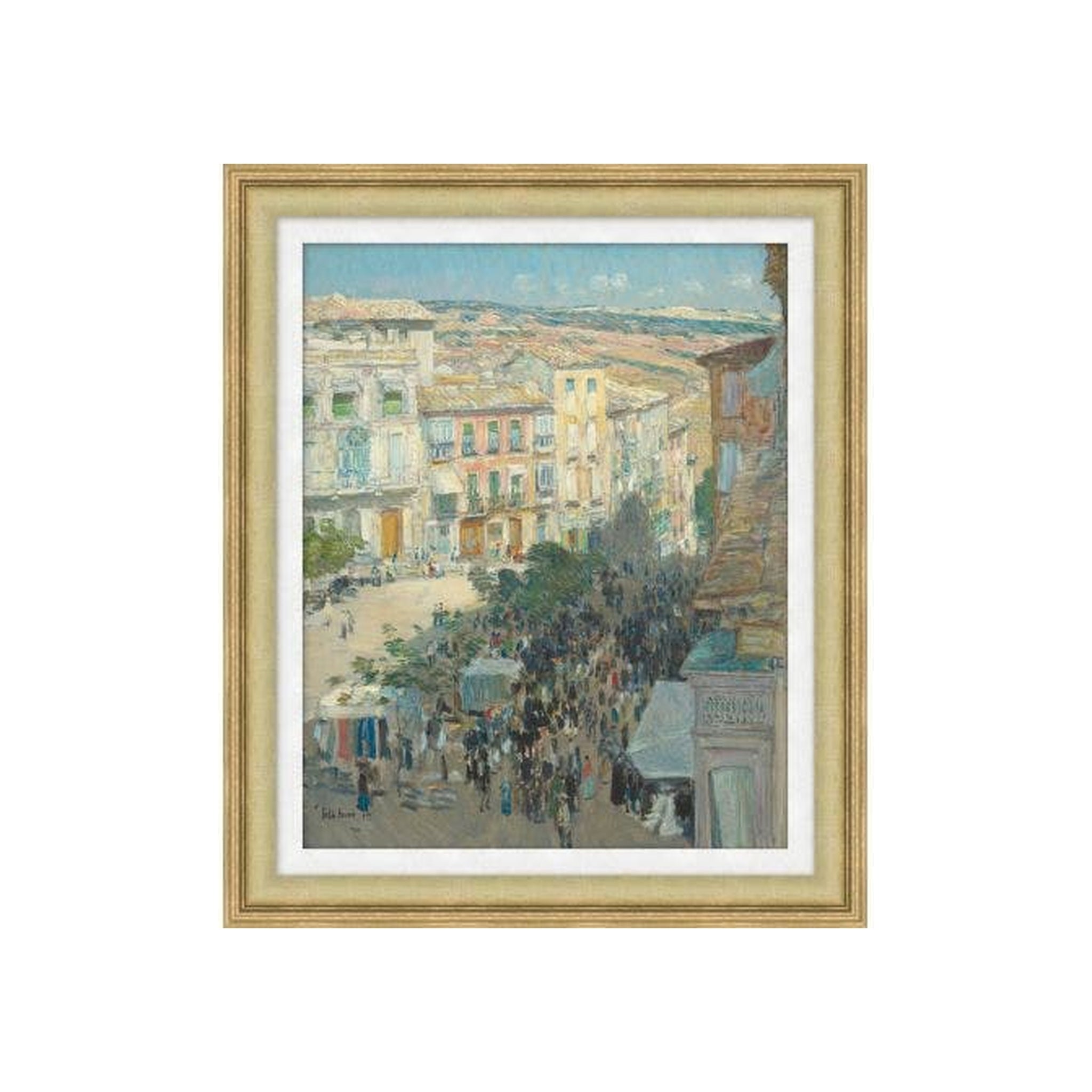 Sun on Limestone ARTWORK - framed art Wendover Art Group