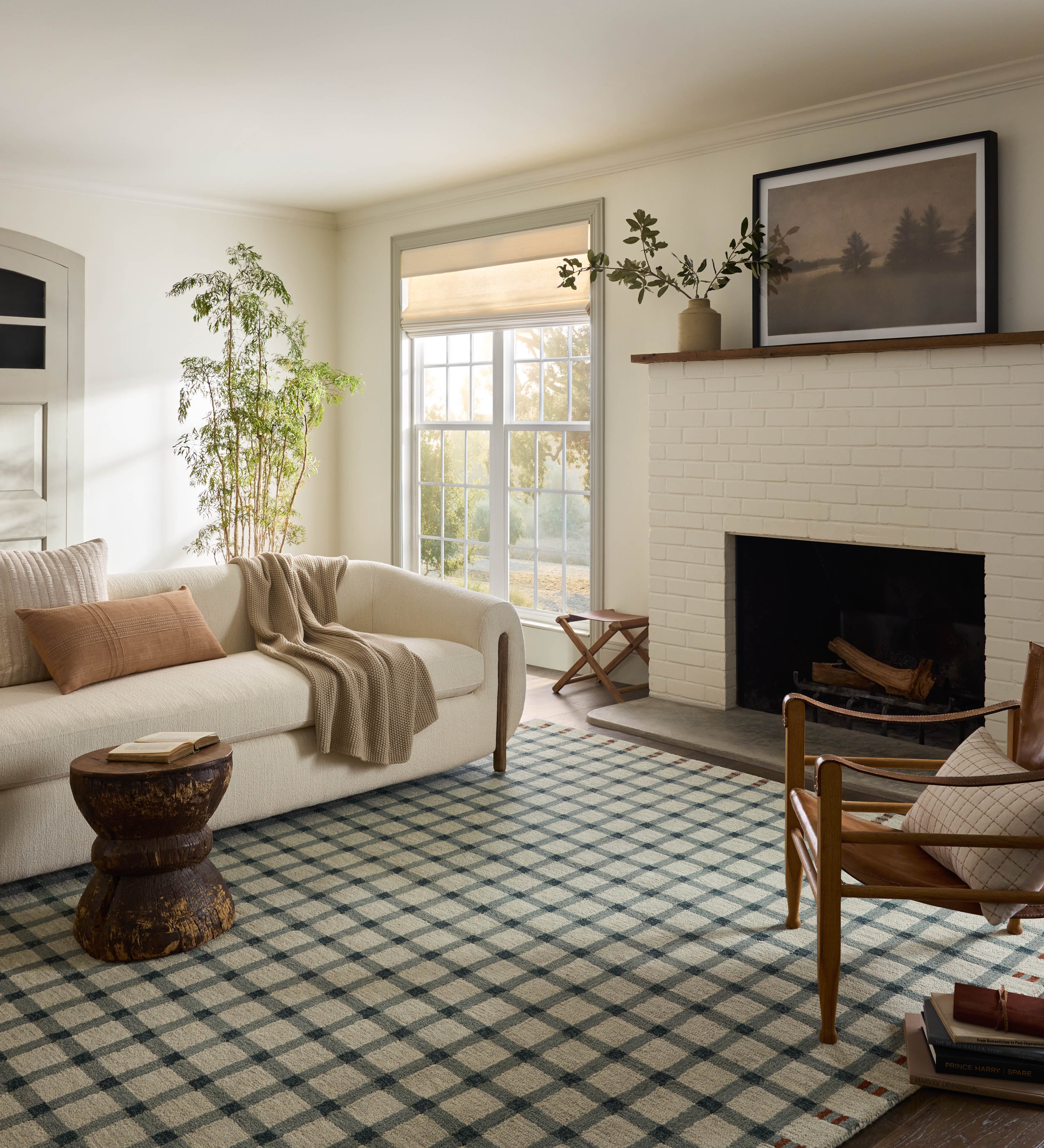 Magnolia Home by Joanna Gaines x Loloi Waylon Spa / Brick Rug