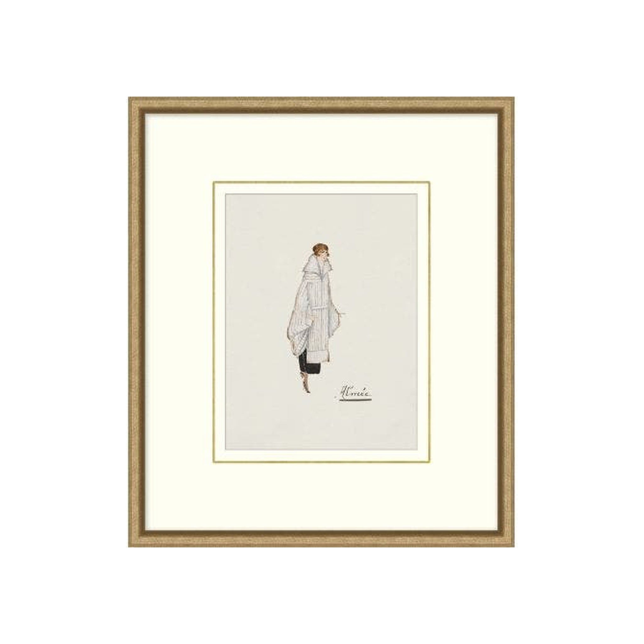 Fashion Design Sketch 1 ARTWORK - framed art Wendover Art Group