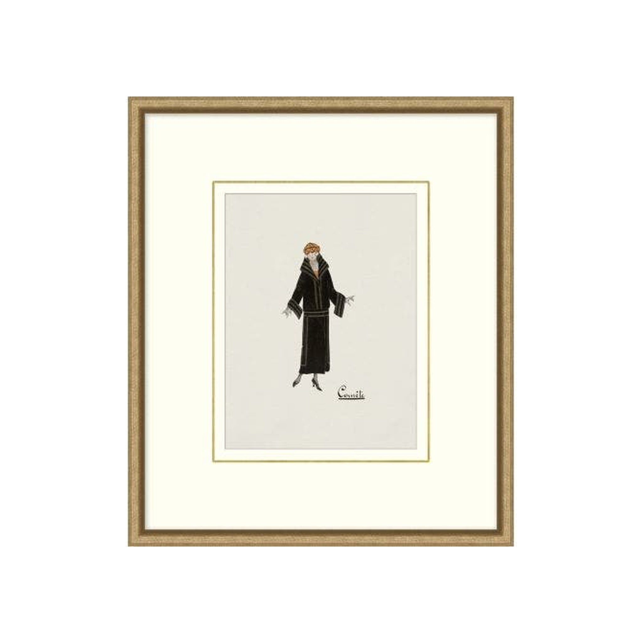 Fashion Design Sketch 8 ARTWORK - framed art Wendover Art Group