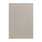 Amber Lewis x Loloi Windsor Ivory / Sky Rug RUGS - wool Loloi 18" x 18"