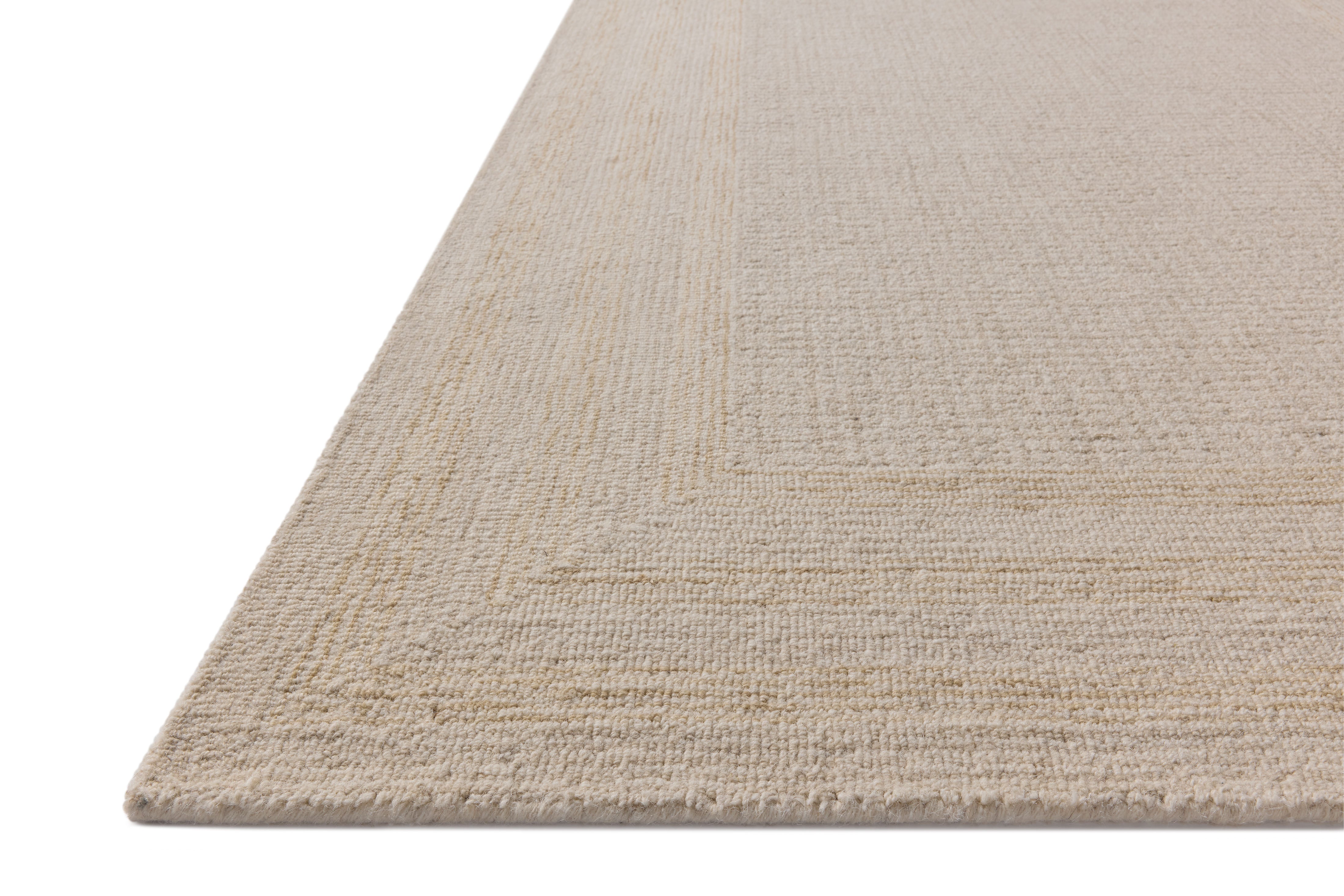 Amber Lewis x Loloi Windsor Ivory / Wheat RUGS - wool Loloi