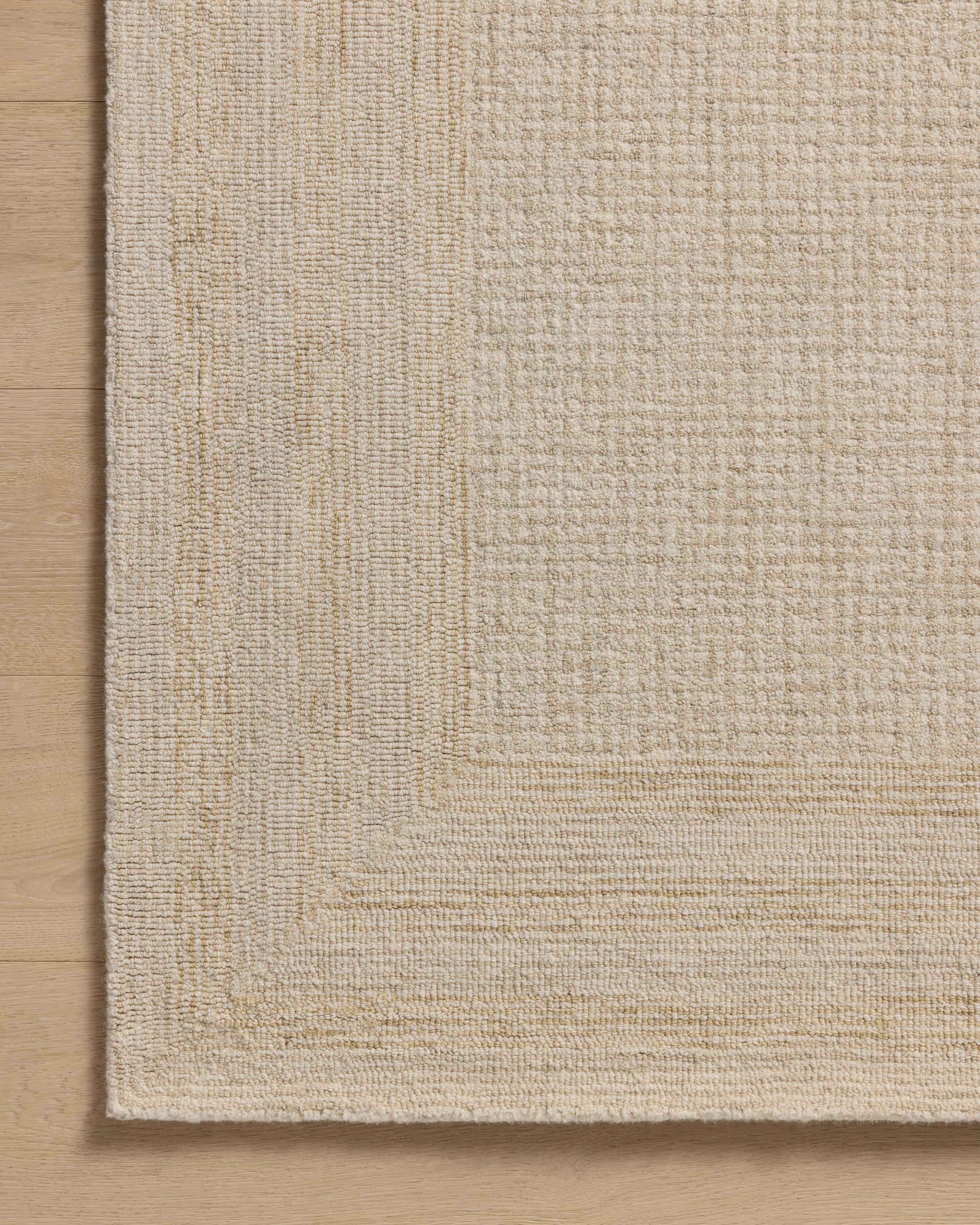 Amber Lewis x Loloi Windsor Ivory / Wheat Rug RUGS - wool Loloi