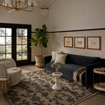 Magnolia Home x Loloi Winslet Latte / Navy Rug - Rug & Weave
