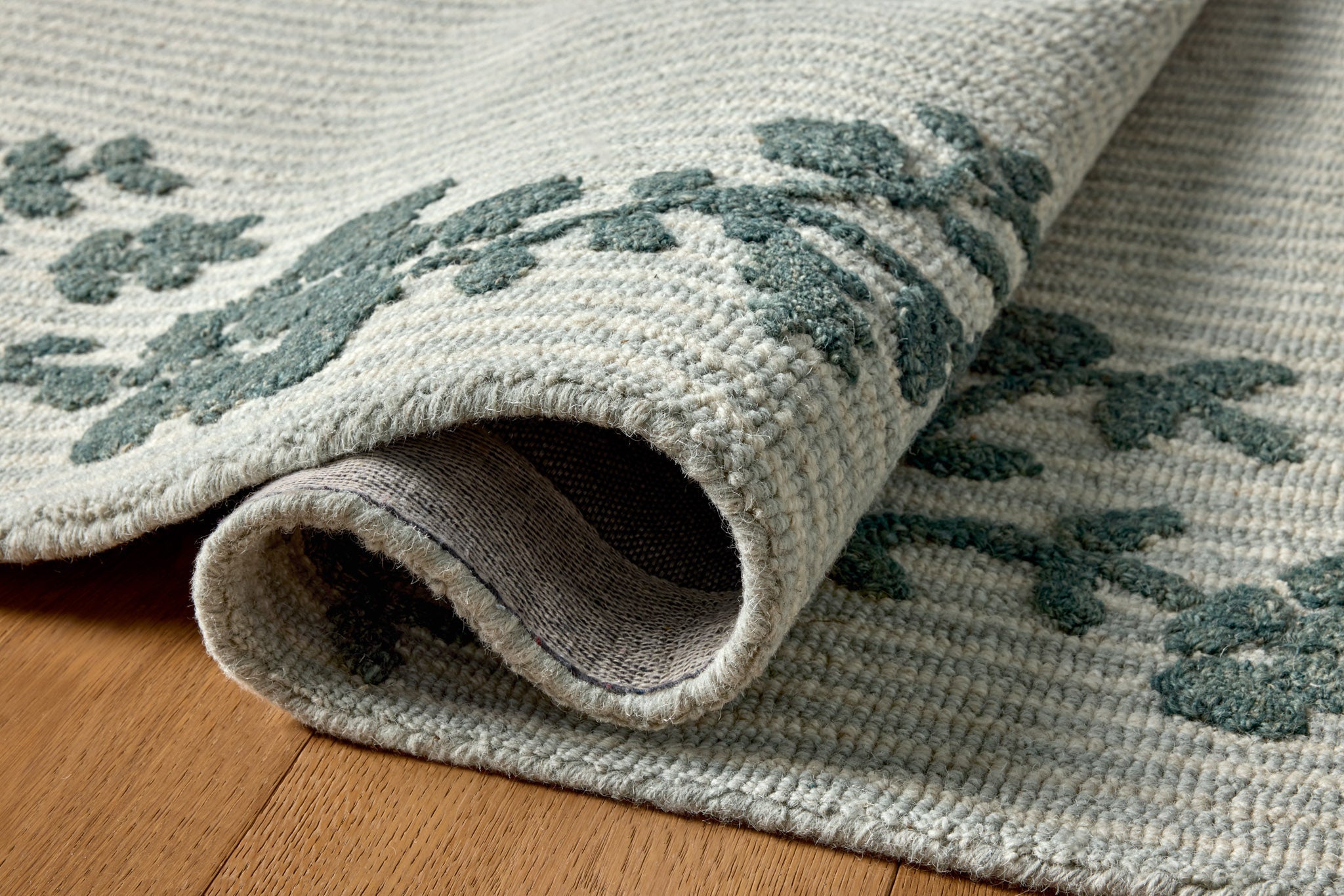 Magnolia Home x Loloi Winslet Denim / Ivory Rug - Rug & Weave