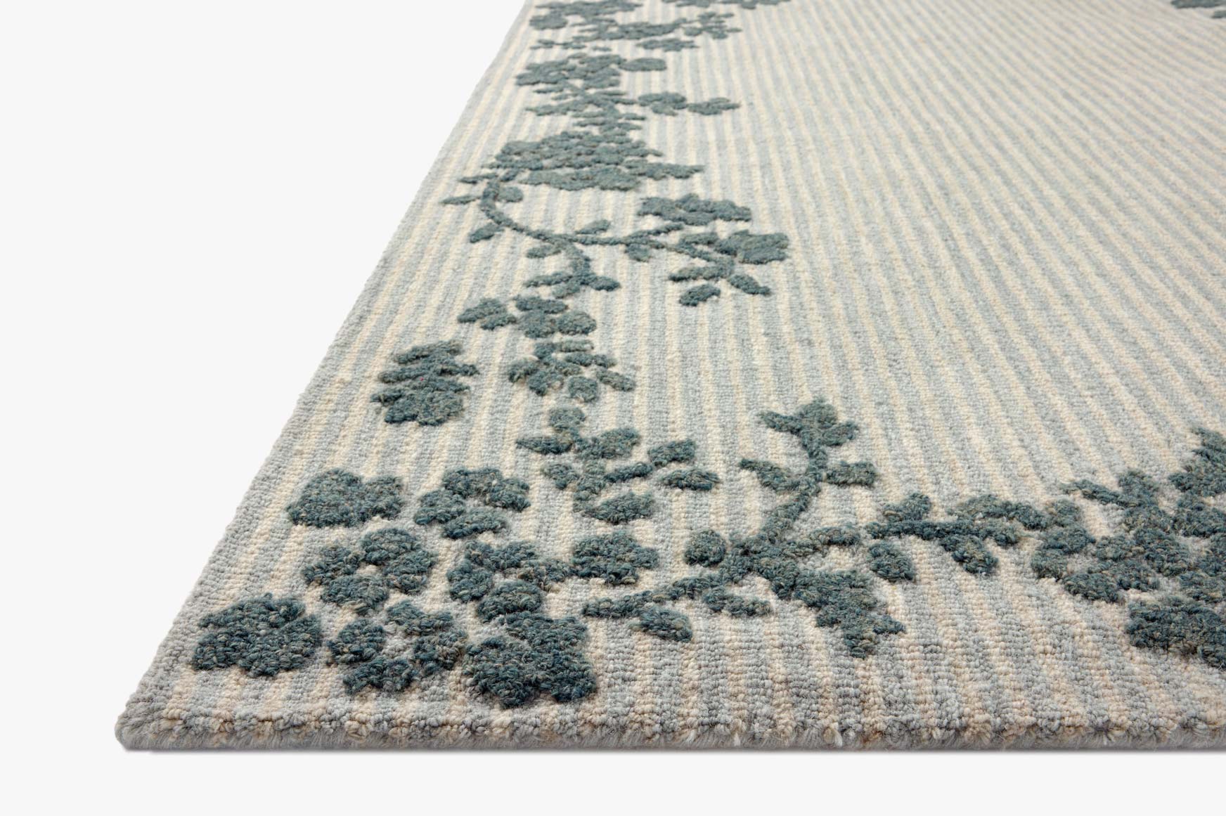 Magnolia Home x Loloi Winslet Denim / Ivory Rug - Rug & Weave