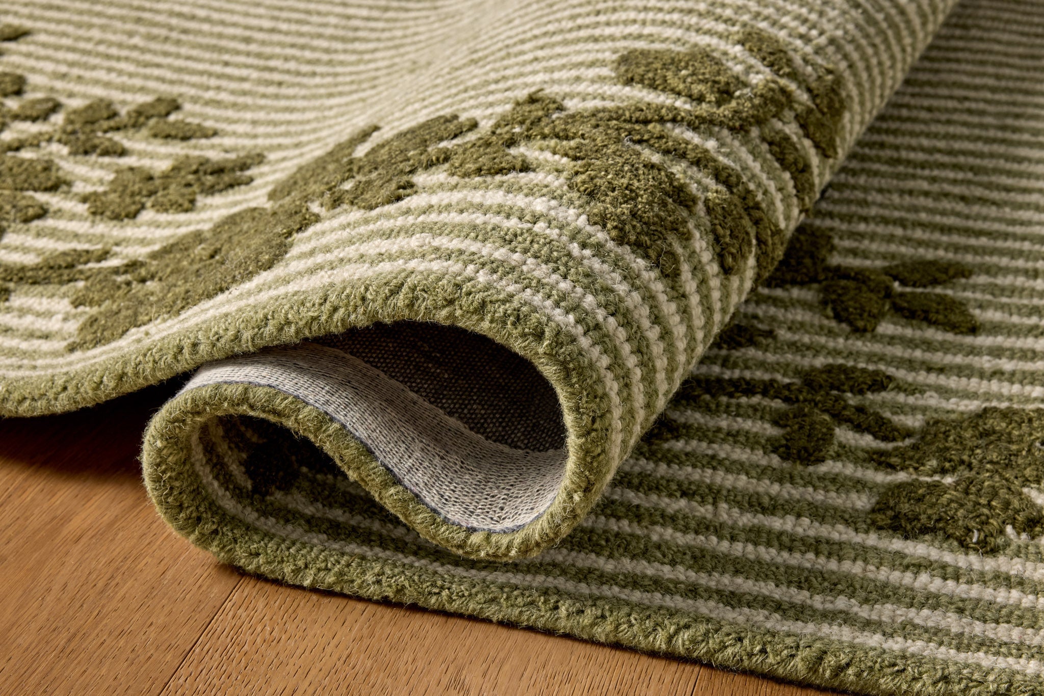 Magnolia Home x Loloi Winslet Olive / Ivory Rug - Rug & Weave