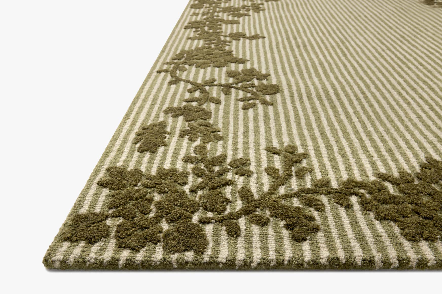 Magnolia Home x Loloi Winslet Olive / Ivory Rug - Rug & Weave