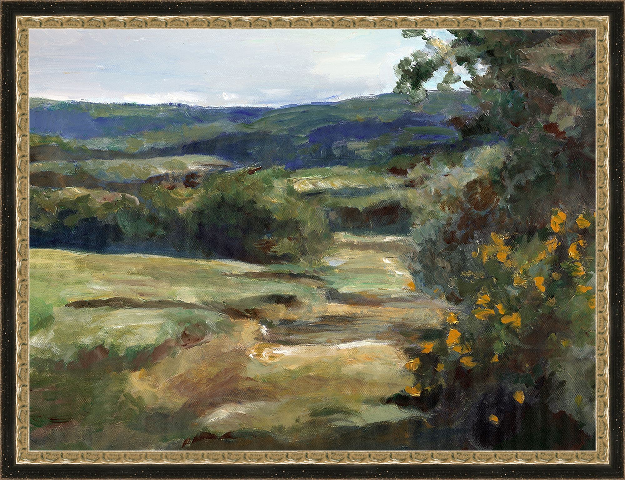 "Provence Farms" Framed Art Print ARTWORK - framed art Wendover Art Group