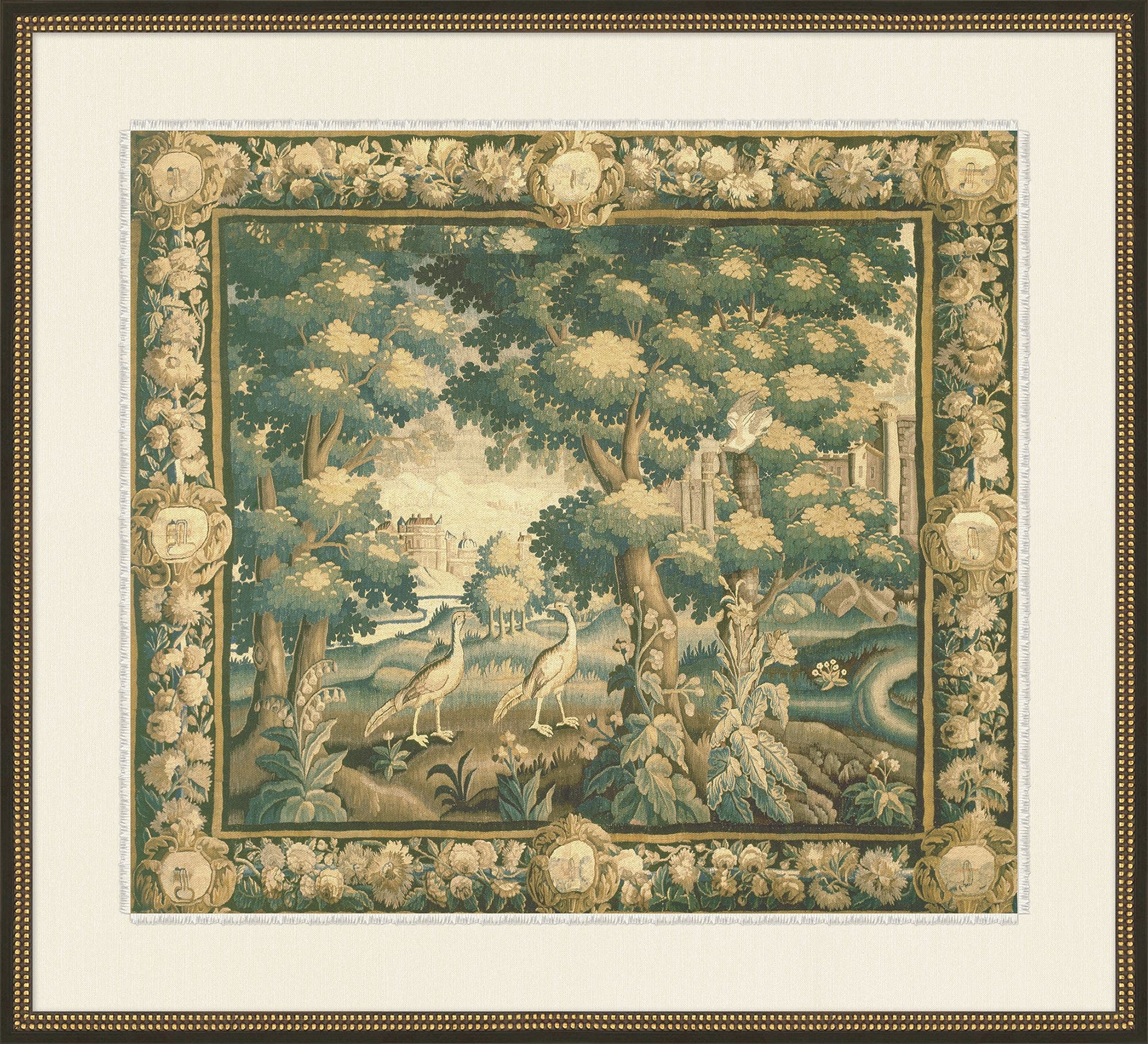 "The Woven Garden" Framed Art Print ARTWORK - framed art Wendover Art Group