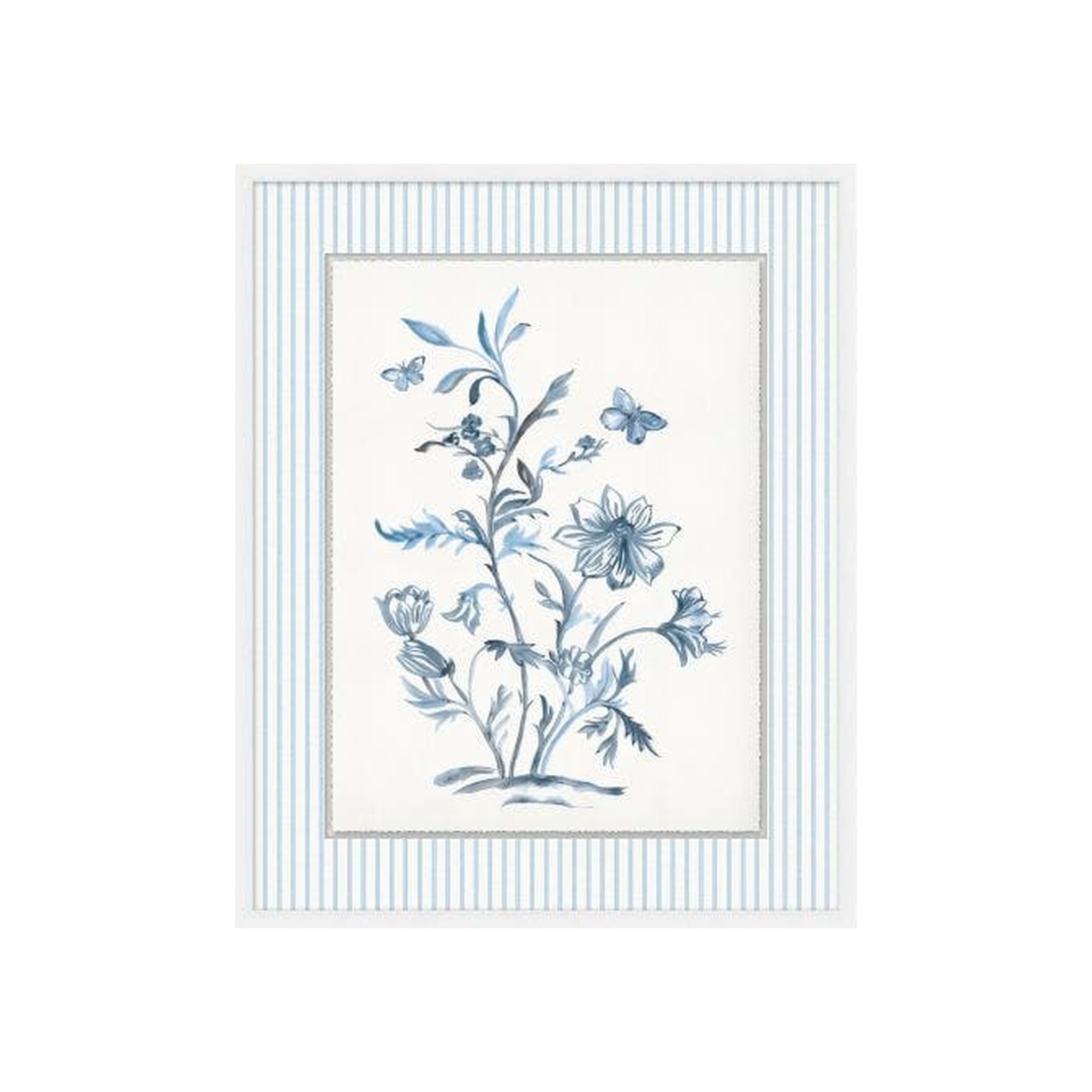 Blue Bouquet 1 ARTWORK - framed art Wendover Art Group