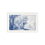 "View in Blue" Framed Art Print ARTWORK - framed art Wendover Art Group View in Blue 3