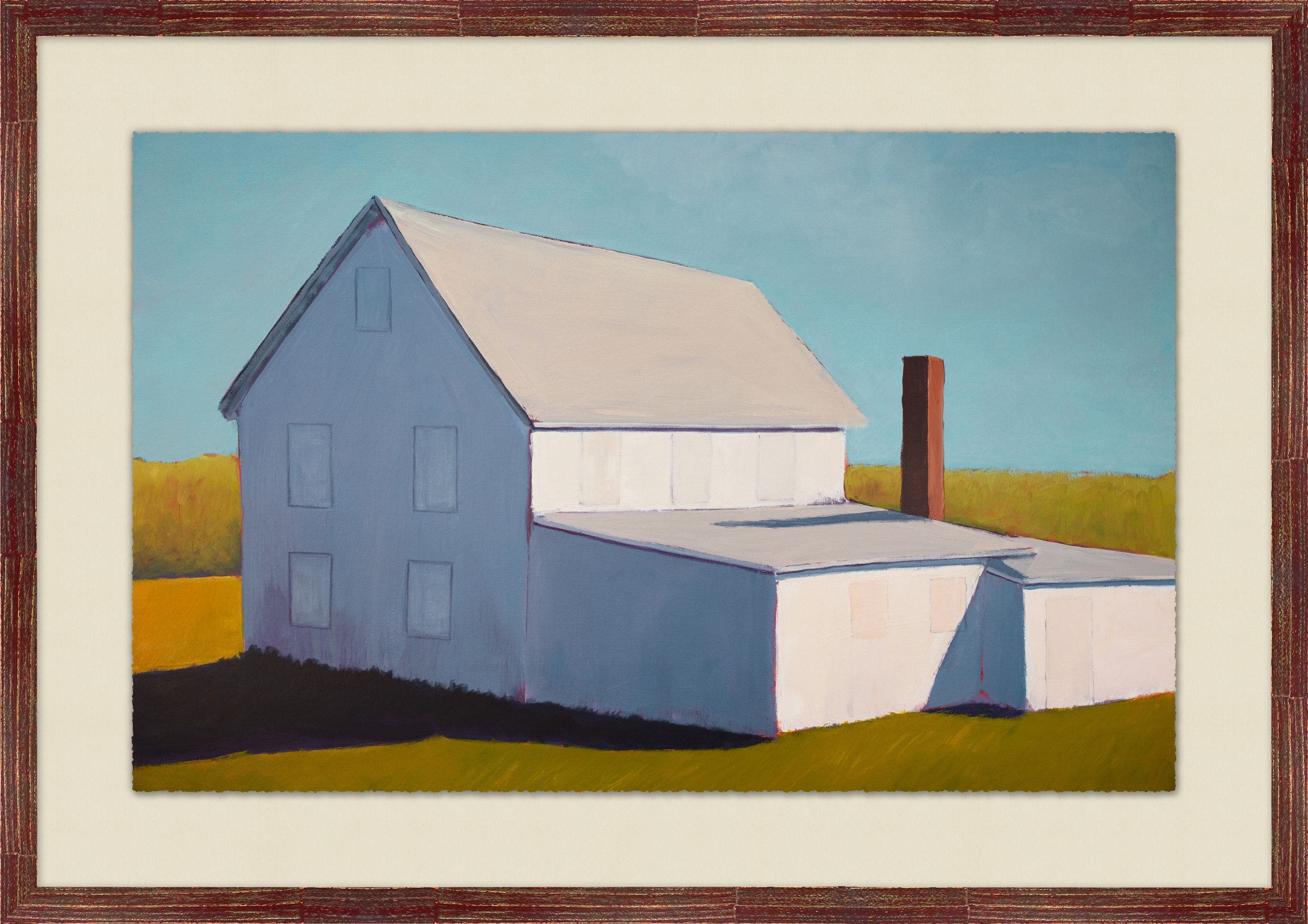 "Simple Farmhouse" Framed Art Print ARTWORK - framed art Wendover Art Group