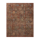 Loloi Winchester Rust / Multi Square Rug RUGS - synthetic Loloi 10'0" x 10'0" Square