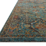 Loloi Winchester Blue Square Rug RUGS - synthetic Loloi