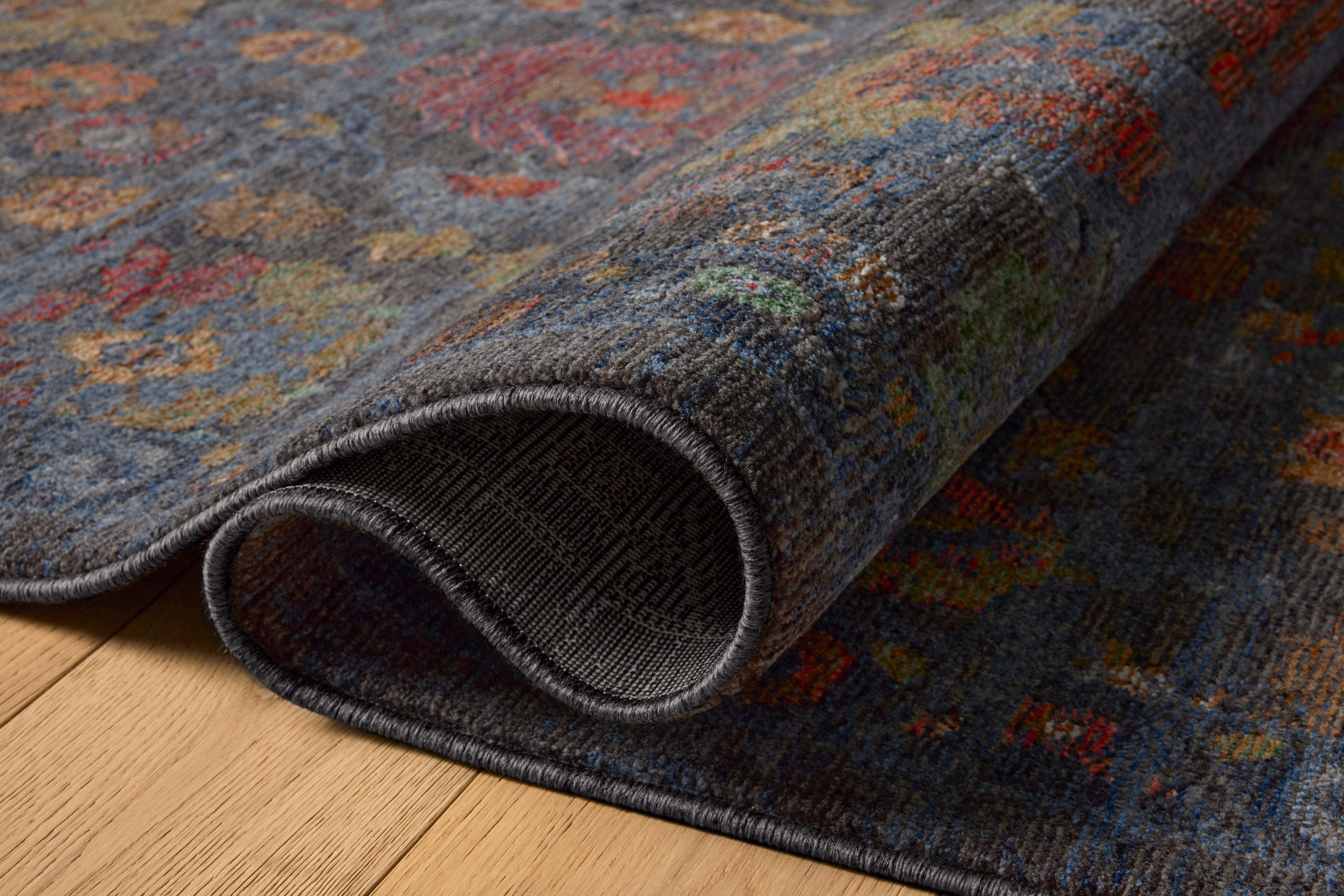 Loloi Winchester Sapphire / Multi Rug RUGS - synthetic Loloi 18" x 18"
