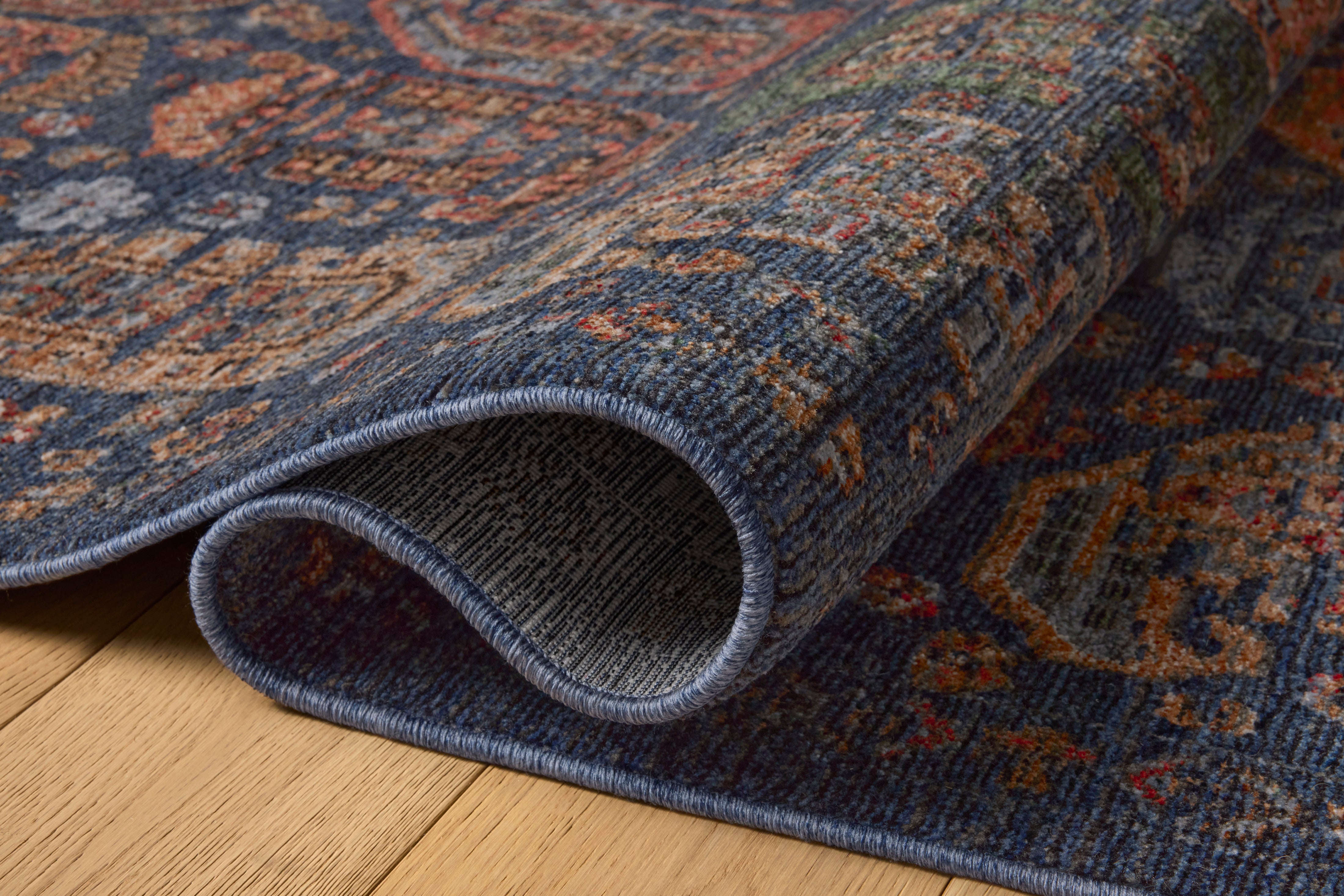 Loloi Winchester Navy / Multi Rug RUGS - synthetic Loloi
