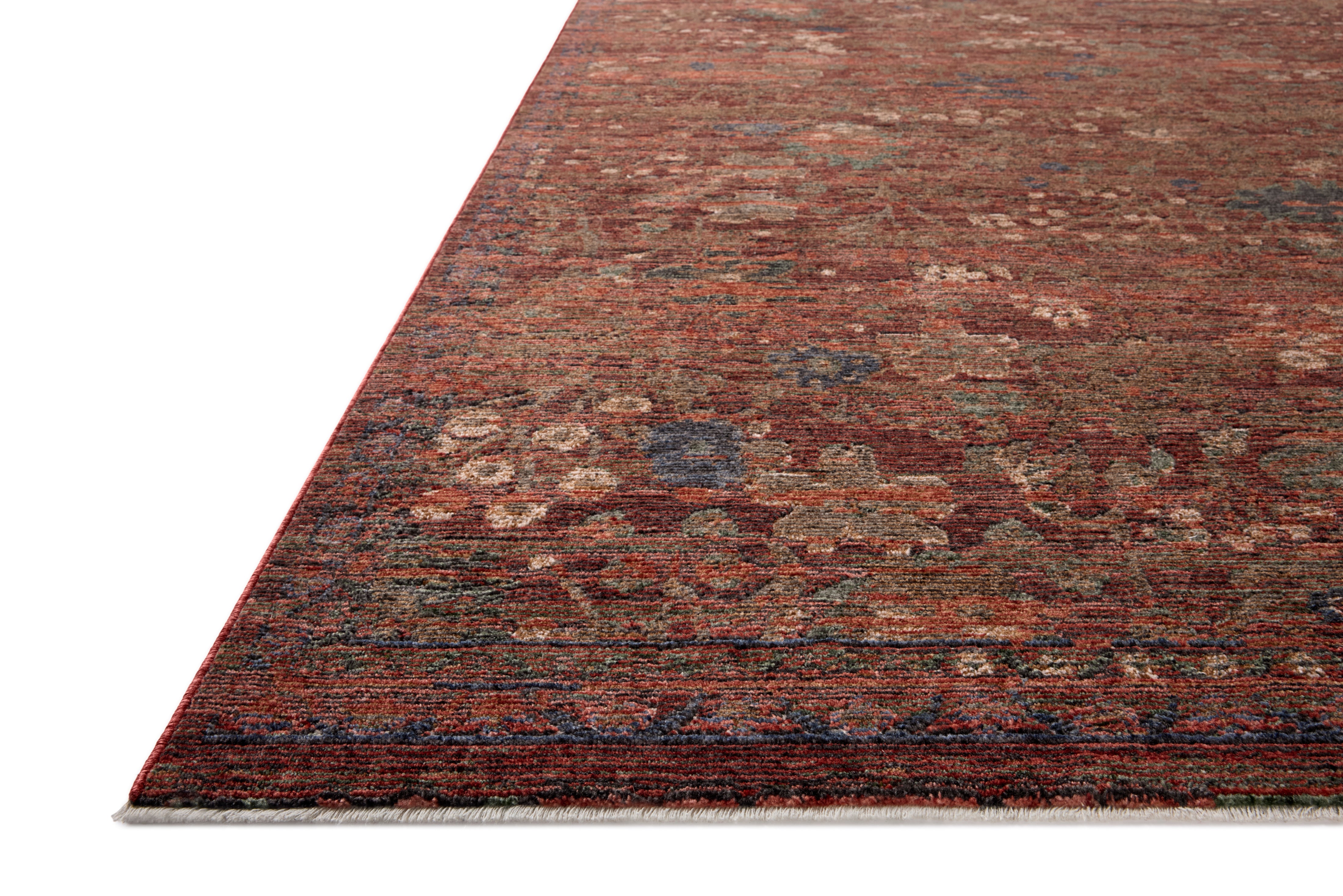 Loloi Winchester Ruby / Mushroom Rug RUGS - synthetic Loloi