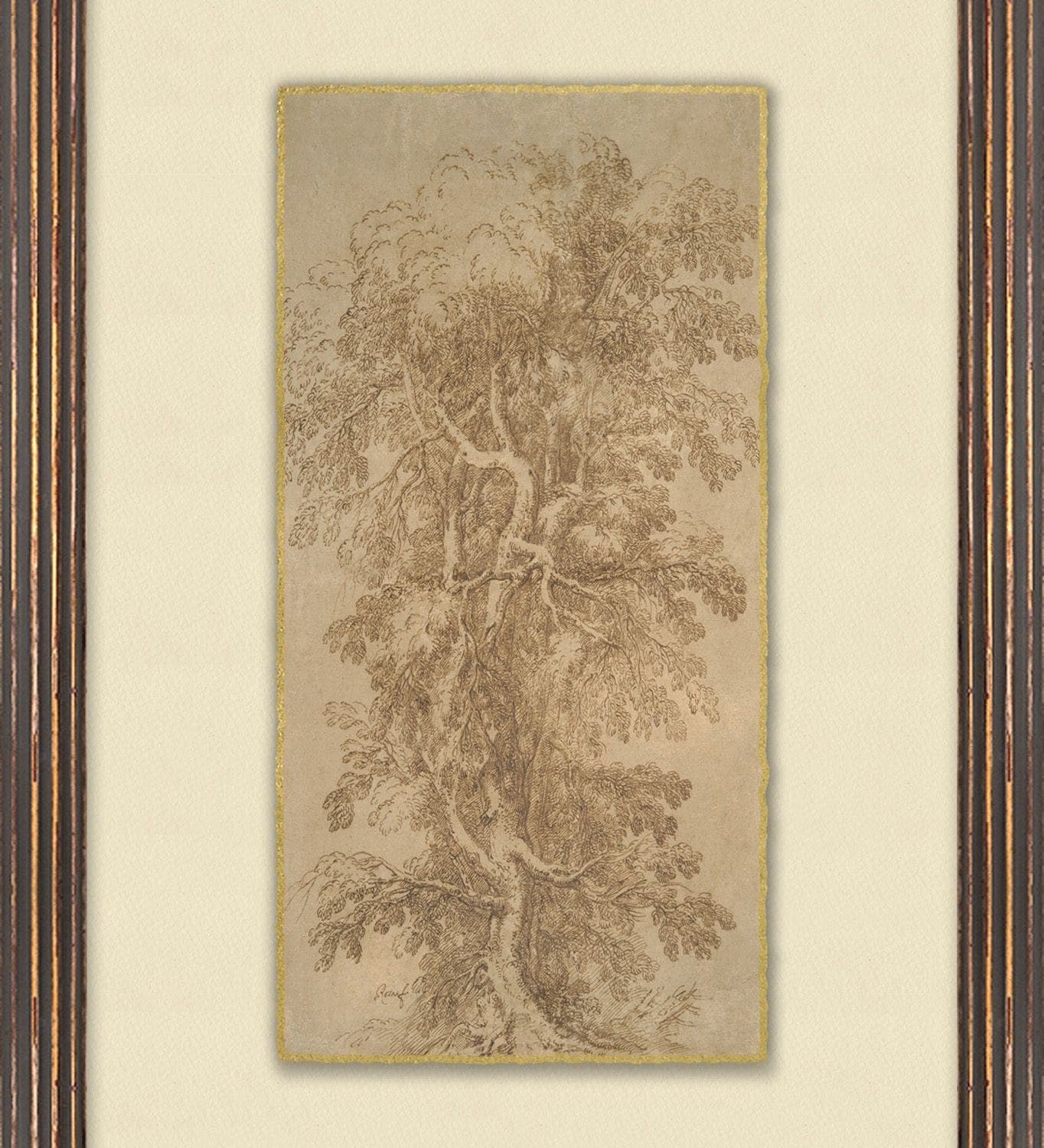 "Old Willow" Framed Art Print – view 2