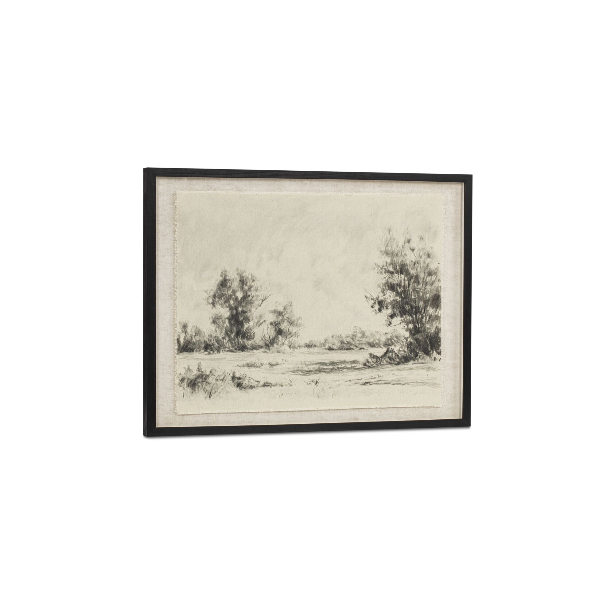 Briar Framed Print On Linen ARTWORK - framed art Moe's Furniture