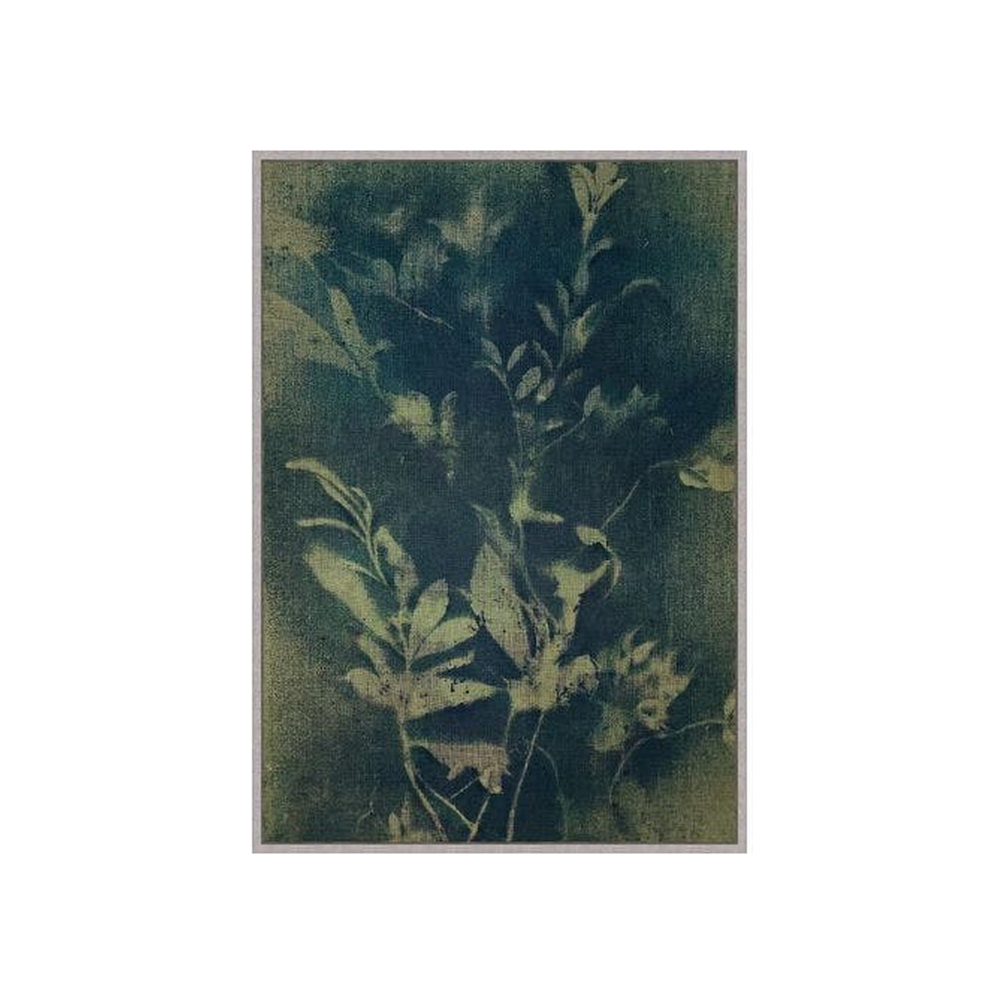 Botanic Cyano 1 ARTWORK - framed art Wendover Art Group