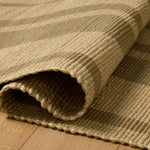 Leanne Ford x Loloi Weatherstaff Natural / Olive Sample Rug RUGS - jute Loloi