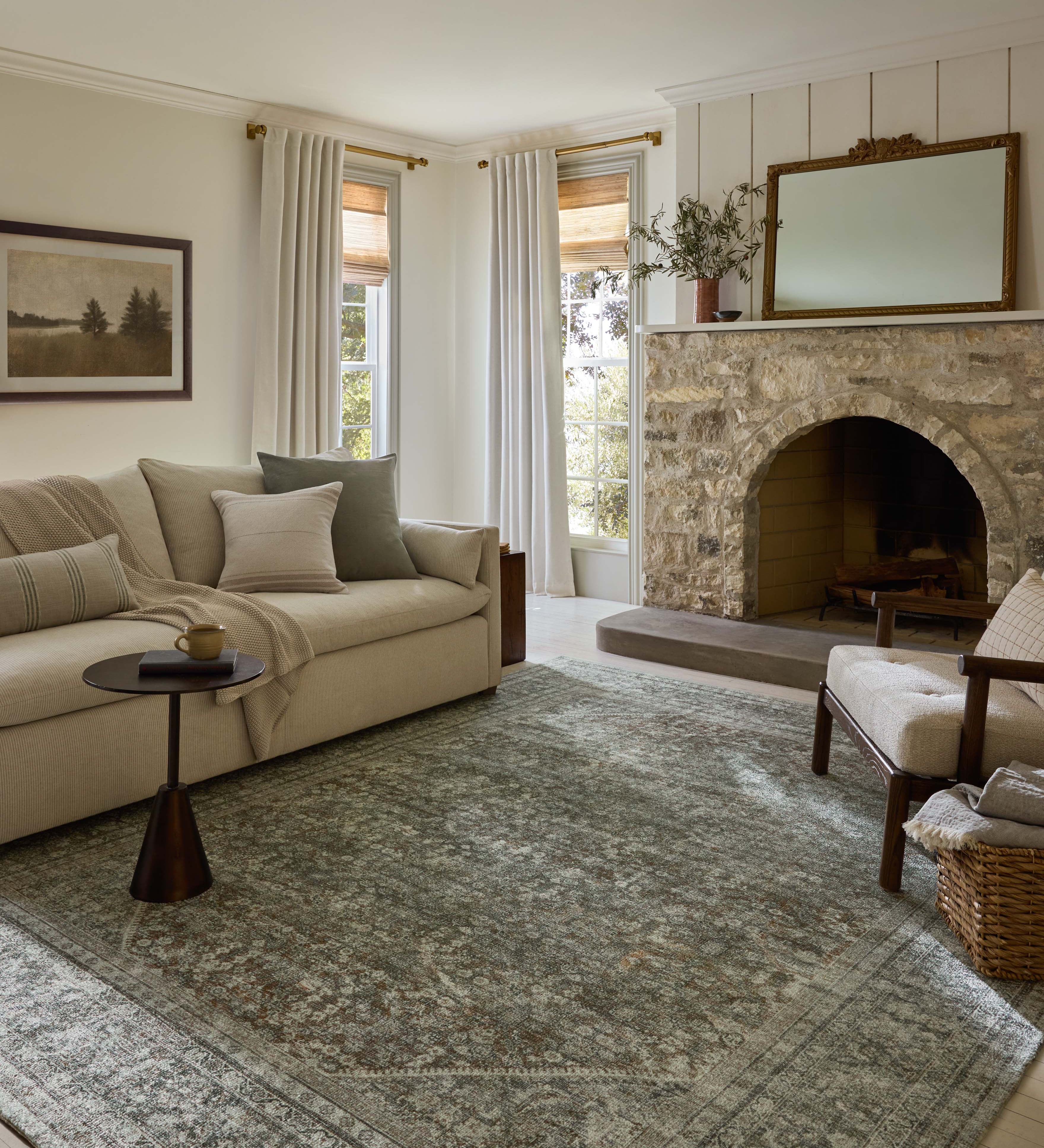 Joanna Gaines x Loloi Wimberly Tobacco / Rust Rug