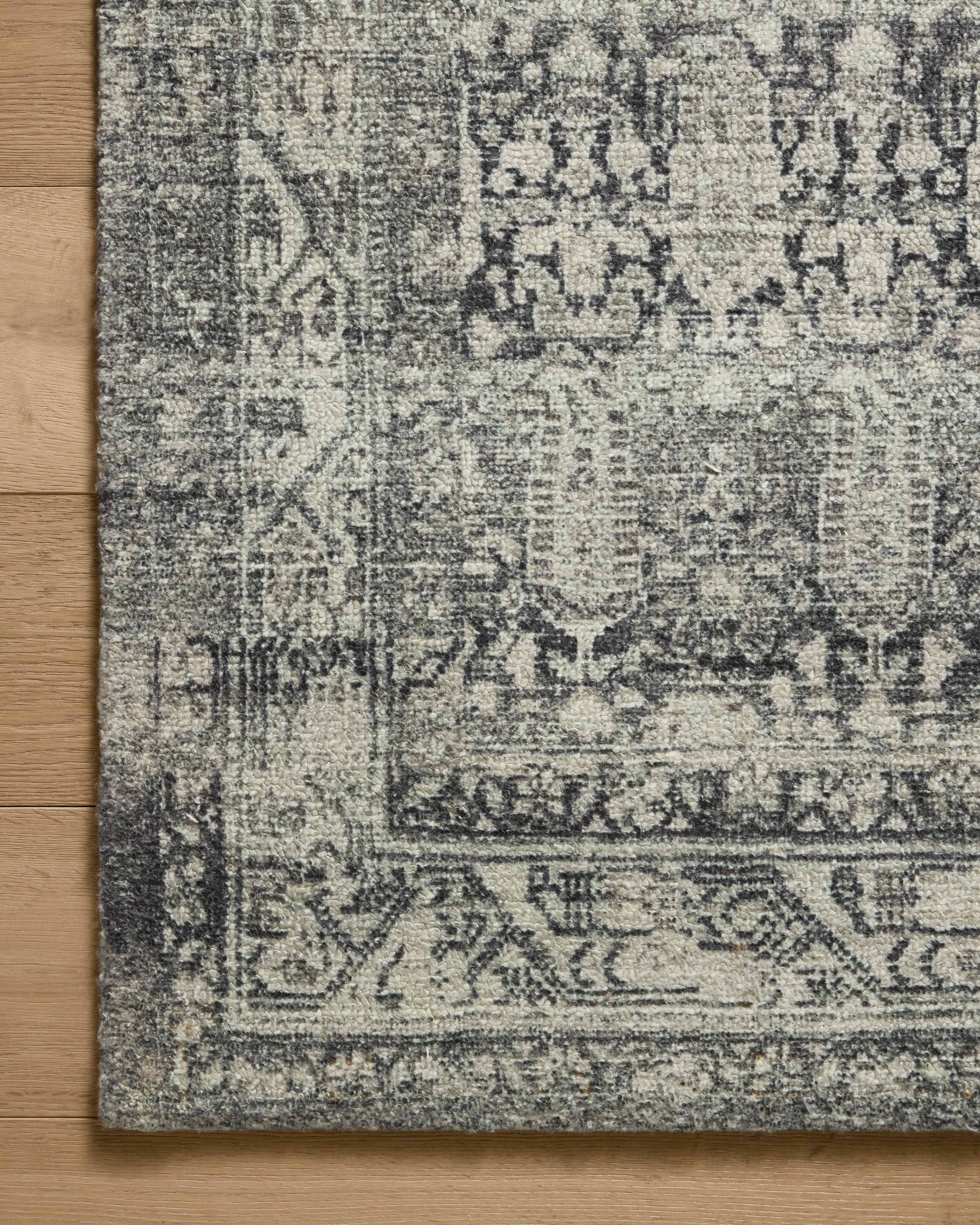 Joanna Gaines x Loloi Wimberly Granite / Cream Rug RUGS - synthetic Loloi