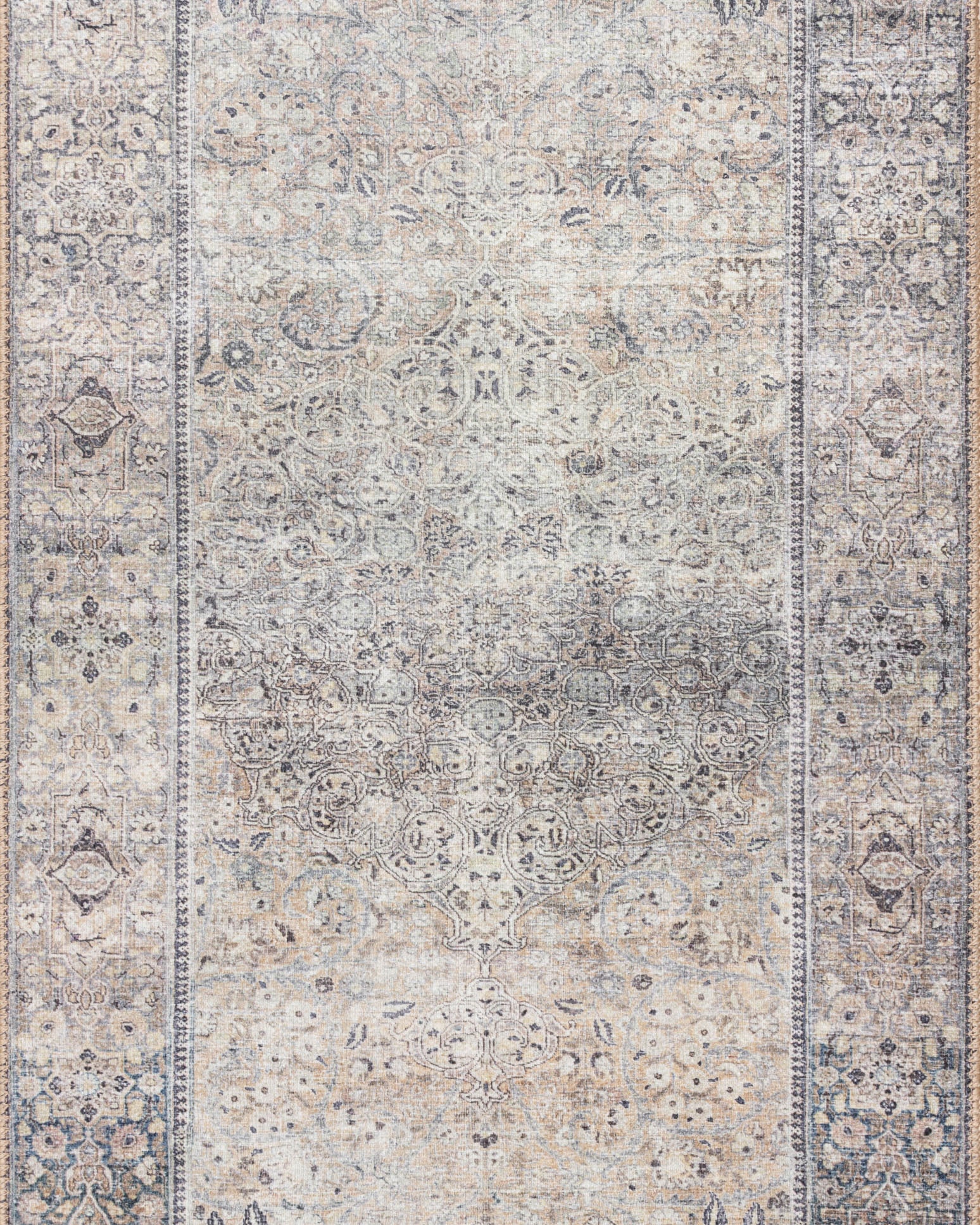 Loloi Wynter Silver / Charcoal Rug RUGS - synthetic Loloi